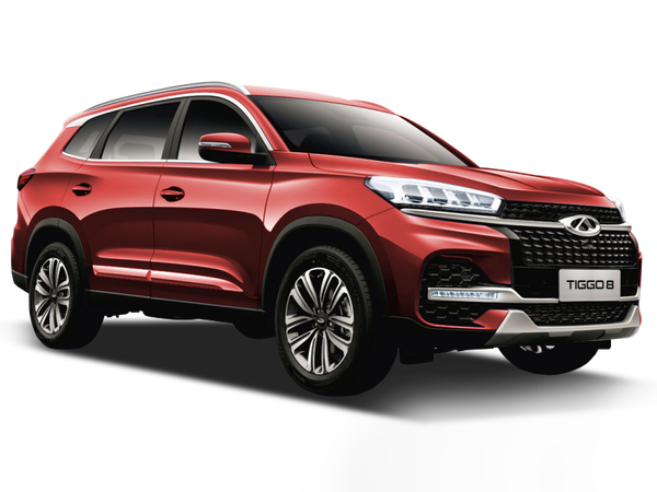 Chery Tiggo 8 Цвет: Огненно-красный