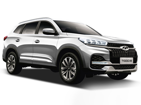 Chery Tiggo 8 Цвет: Искрящийся белый